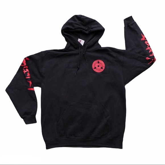 Naruto Shippuden Sasuke Uchiha Sharingan hoodie - Picture 2 of 2